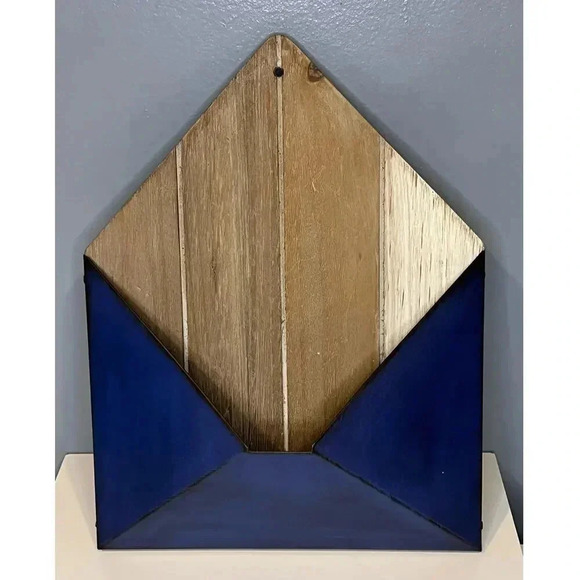 Wall Mount Mail Holder Farmhouse Style - Picture 1 of 6